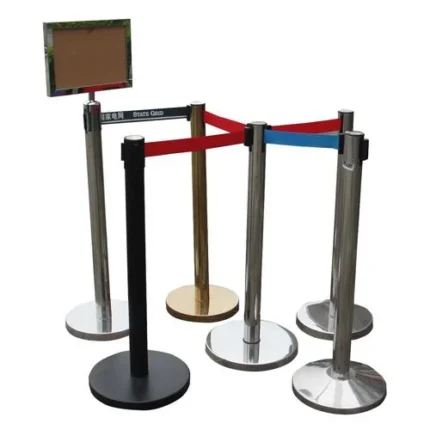 Retractable Queue Barriers