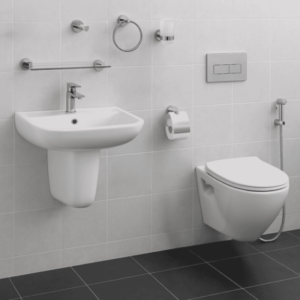 WC & Wash Basin